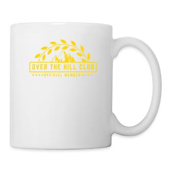 Over The Hill Club Official Member Humor Pride - Mug - white - Right