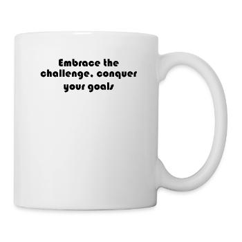 Fitness - Relevez le défi, conquérez votre - Mug blanc - blanc - Droite
