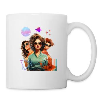 The Fusion where 60s meet 70s meet 80s - Mug - white - Right