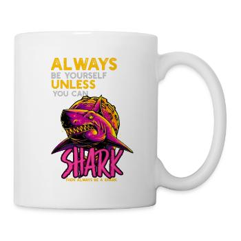 Art des requins pour hommes Femmes Vintags Requins Biologie - Mug blanc - blanc - Droite