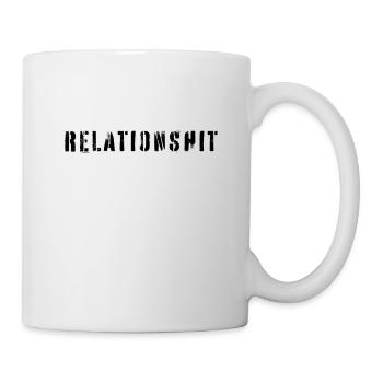 RelationShit Relationship Beziehungsstress - Tasse - Weiß - Rechts