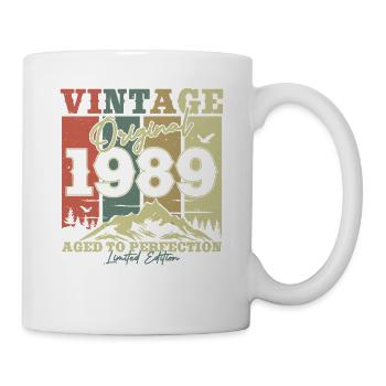 Vintage 1989 Birthday Gift - Mug - white - Right