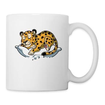 Hektik Ist Auch Keine Lösung - Tasse - Weiß - Rechts
