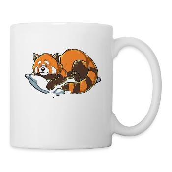 Hektik Ist Auch Keine Lösung - Tasse - Weiß - Rechts