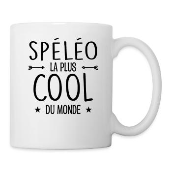 spéléologue / spéléologie / spéléo / alpiniste - Mug blanc - blanc - Droite