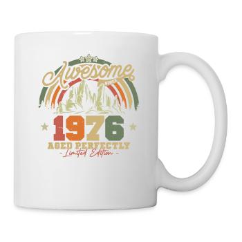 Vintage 1976 Birthday Gift - Mug - white - Right