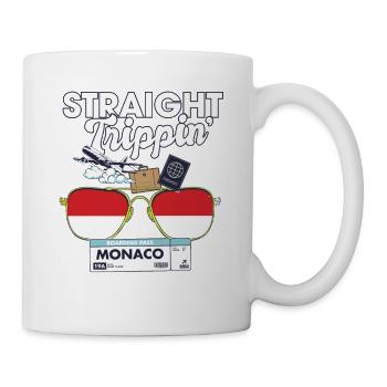 Straight Trippin' Monaco Vacation Tour Travel - Mug - white - Right