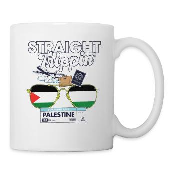 Straight Trippin' Palestine Vacation Tour Travel - Mug blanc - blanc - Droite