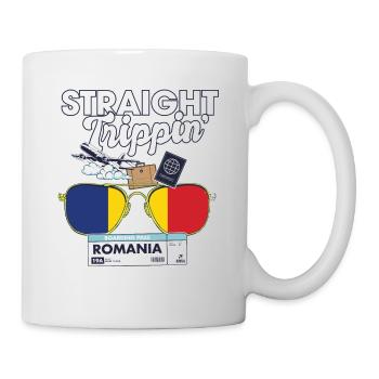 Straight Trippin' Roumanie Vacation Tour Voyage - Mug blanc - blanc - Droite