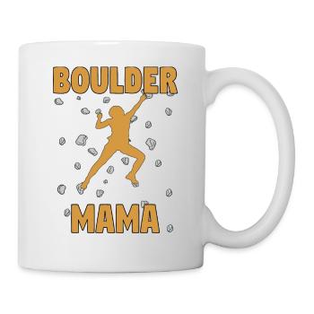 Bouldering Mama Boulder Mutti Boulderer Mother's Day - Mug - white - Right