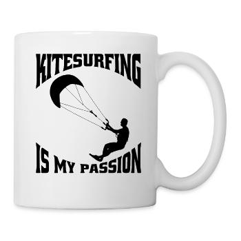 Kitesurfer Windsurfing Kitesurfing Windsurfer - Tasse - Weiß - Rechts