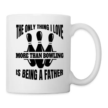 Bowling Club Bowler Bowling Club Bowling Skittles - Mug blanc - blanc - Droite