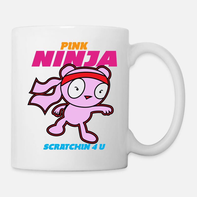 Pinkninja4U - Tasse - Weiß