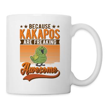Kakapo Bird Night Parrot - Mug - white - Right