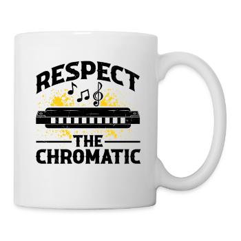 Französische Harfinisten und Harmonikaspieler - Tasse - Weiß - Rechts