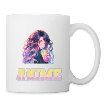 Just a girl who loves Anime - Mug - white - Right