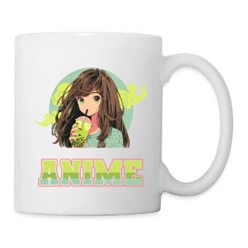 Just a girl who loves Anime - Mug - white - Right