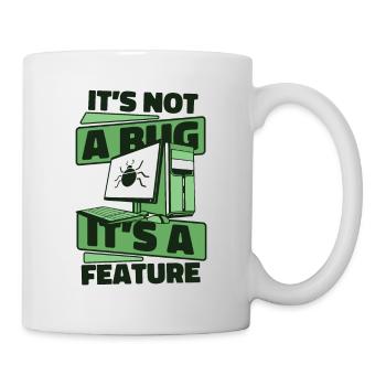 Ce n’est pas un bug, c’est un codeur développeur de fonctionnalités - Mug blanc - blanc - Droite