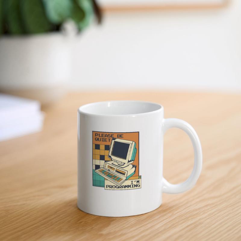Please Be Quiet Software Engineer Developer Mug