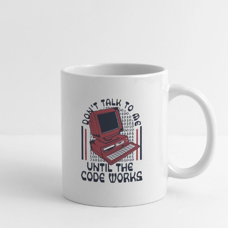 Jusqu’à ce que le codeur de l’ingénieur logiciel Code Works Mug blanc
