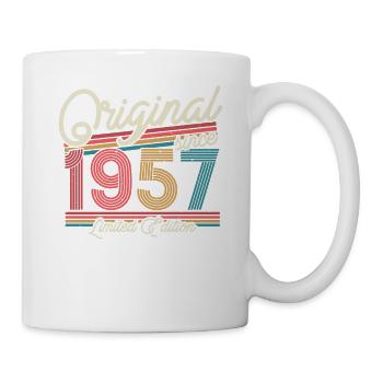 Don 1957 Millésime 66/67 ans - Mug blanc - blanc - Droite