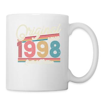 Gift 25/26 Birthday 1998 - Mug - white - Right