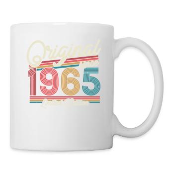 Gift 1965 vintage 58/59 years - Mug - white - Right