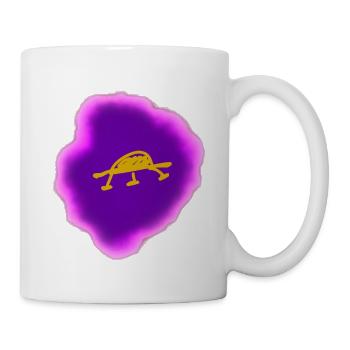 purple ufo - Mug - white - Right