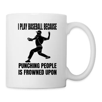 Baseball Baseball Player Baseball Baseball Team - Mug - white - Right