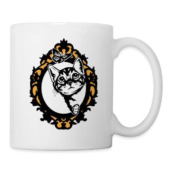 Babykatze - Tasse - Weiß - Rechts