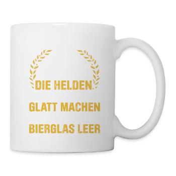 Estrich Legen Für Estrichleger Estrichbauer Handwe - Tasse - Weiß - Rechts