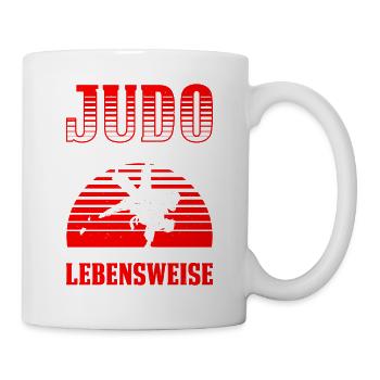 Judo Für Judoka Judo Kämpfer Judo Trainer Judo - Tasse - Weiß - Rechts