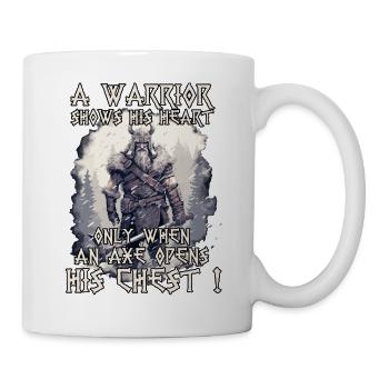 Ragnar Legendär Wikinger Geschenk Krieger - Tasse - Weiß - Rechts