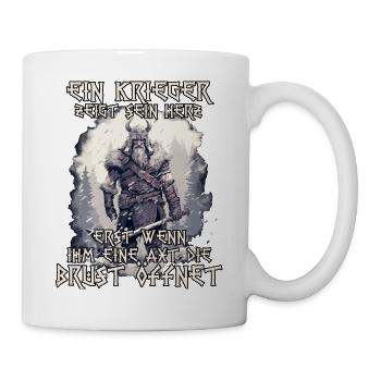 Walhalla Krieger Ragnars Erben und Odins Söhne - Tasse - Weiß - Rechts