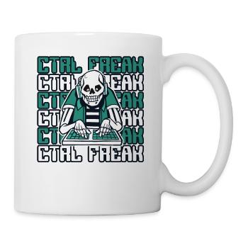Développeur logiciel CTRL Freak - Mug blanc - blanc - Droite