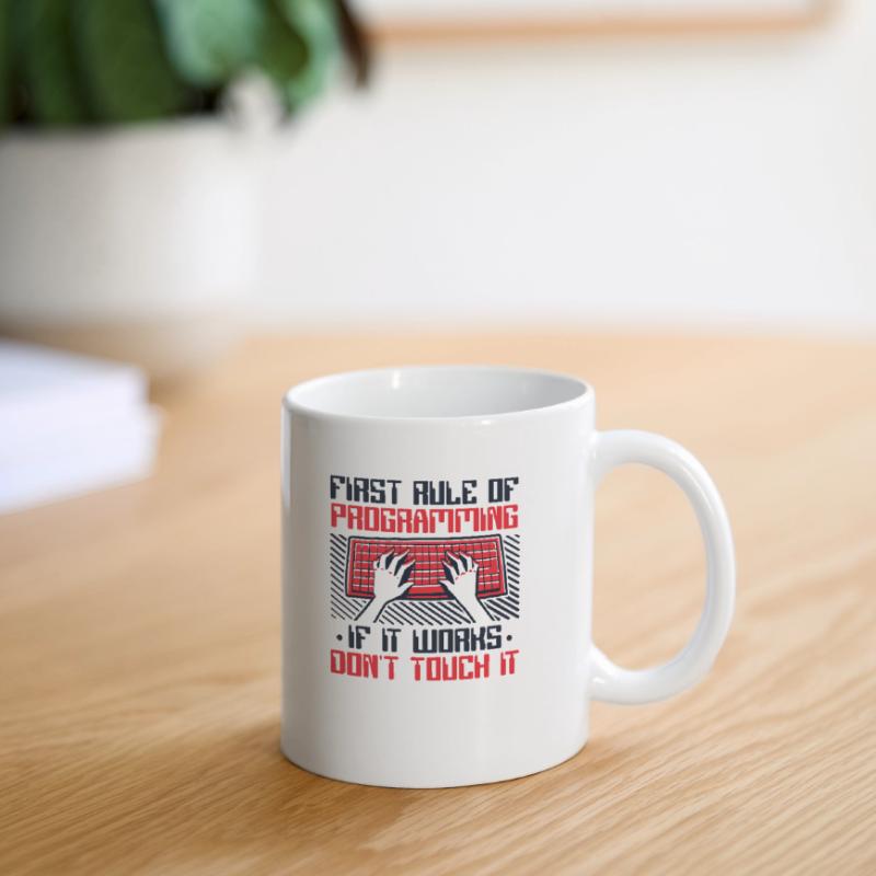 Si cela fonctionne, n’y touchez pas Developer Coder Mug blanc