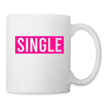 Lustiges Solo Single Frauen Bachelor Junggesellin - Tasse - Weiß - Rechts