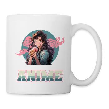 Just a girl who loves Anime - Mug - white - Right