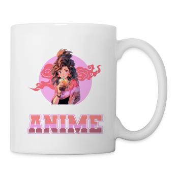 Just a girl who loves Anime - Mug - white - Right