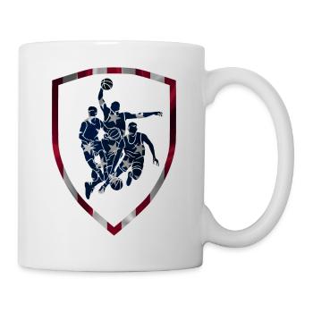 JOUEURS DE BASKET-BALL USA BASKETBALL - Mug blanc - blanc - Droite