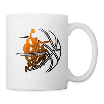 COOL BASKETBALL BASKETBALL PLAYER BASKETBALL PLAYER - Mug - white - Right