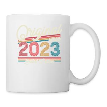 Vintage Geburtstagsgeschenk 2023 - Tasse - Weiß - Rechts