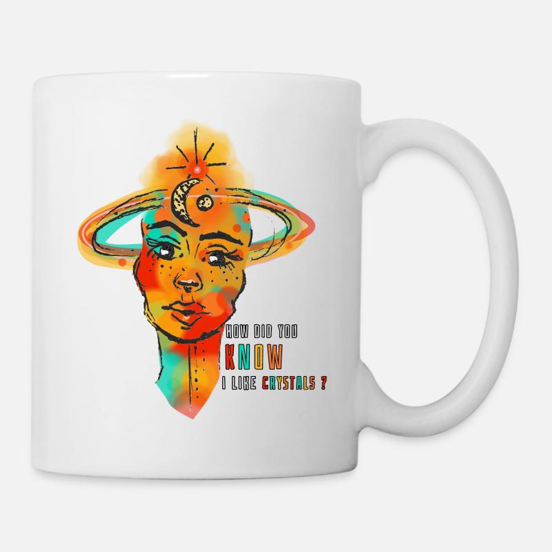 Reine de cristal - Mug blanc - blanc