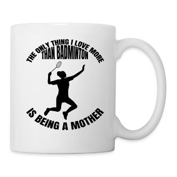 badminton badminton badminton fan badminton team - Mug - white - Right