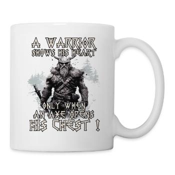 Mythologie nordique, Vikings, guerriers, culte guerrier - Mug blanc - blanc - Droite