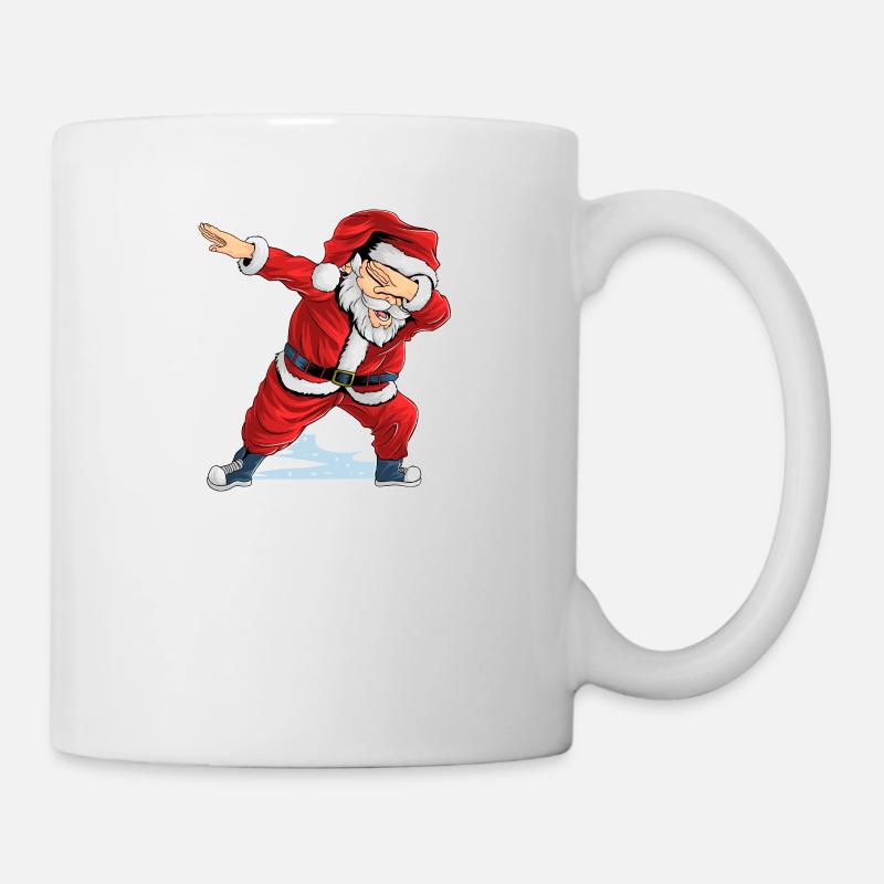 Weihnachten Dabbing Weihnachtsmann Funny Xmas Dab - Tasse - Weiß