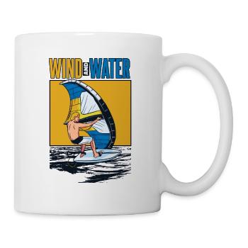 Wind And Water Surfer Surfer Water Sports - Mug - white - Right