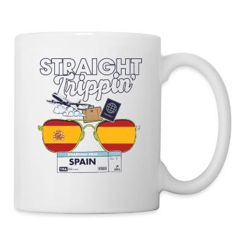 Straight Trippin' Spain Vacation Tour Travel Trip - Mug - white - Right
