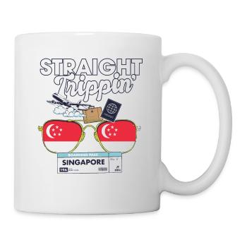 Straight Trippin' Singapour Vacation Tour Voyage - Mug blanc - blanc - Droite