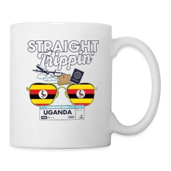 Straight Trippin' Uganda Vacation Tour Travel - Mug - white - Right